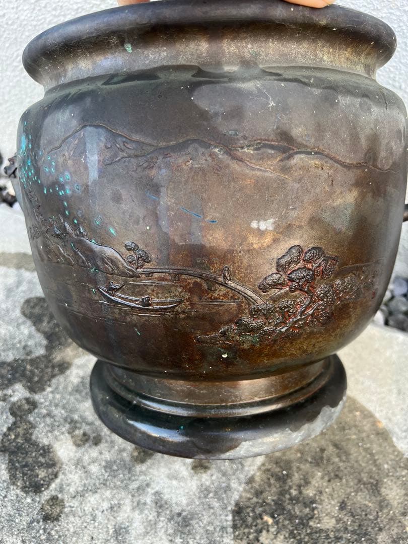 純銅製品　工芸品