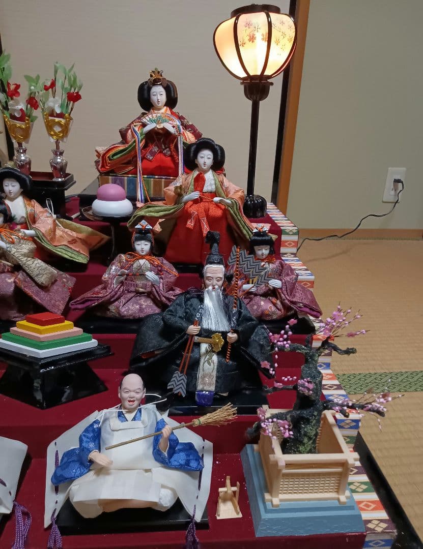 美品　雛人形ケース入り　オルゴール