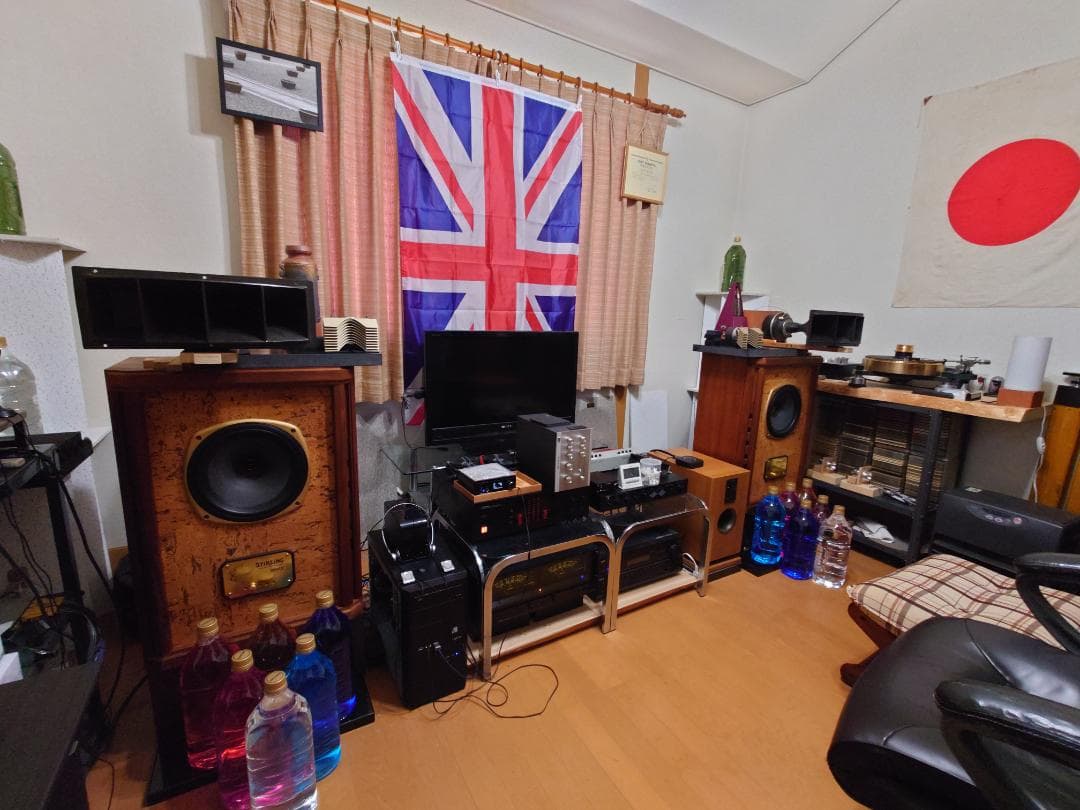 【ジョン】高級 天然黒御影石 特注オーディオボード　450×300×45