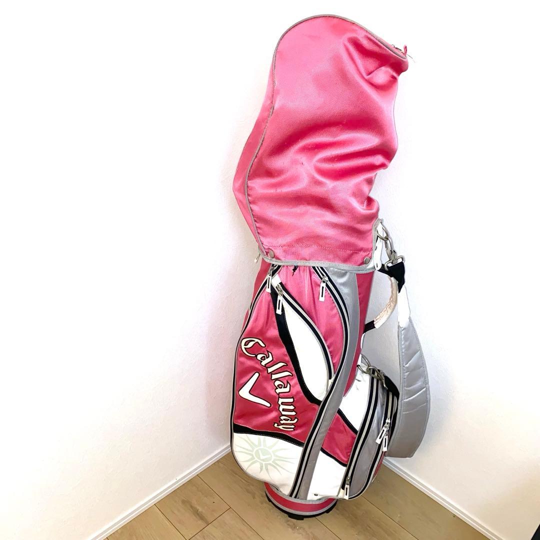 格安☆キャロウェイ レディース用ゴルフクラブセット☆初心者 女性キャディバッグ付