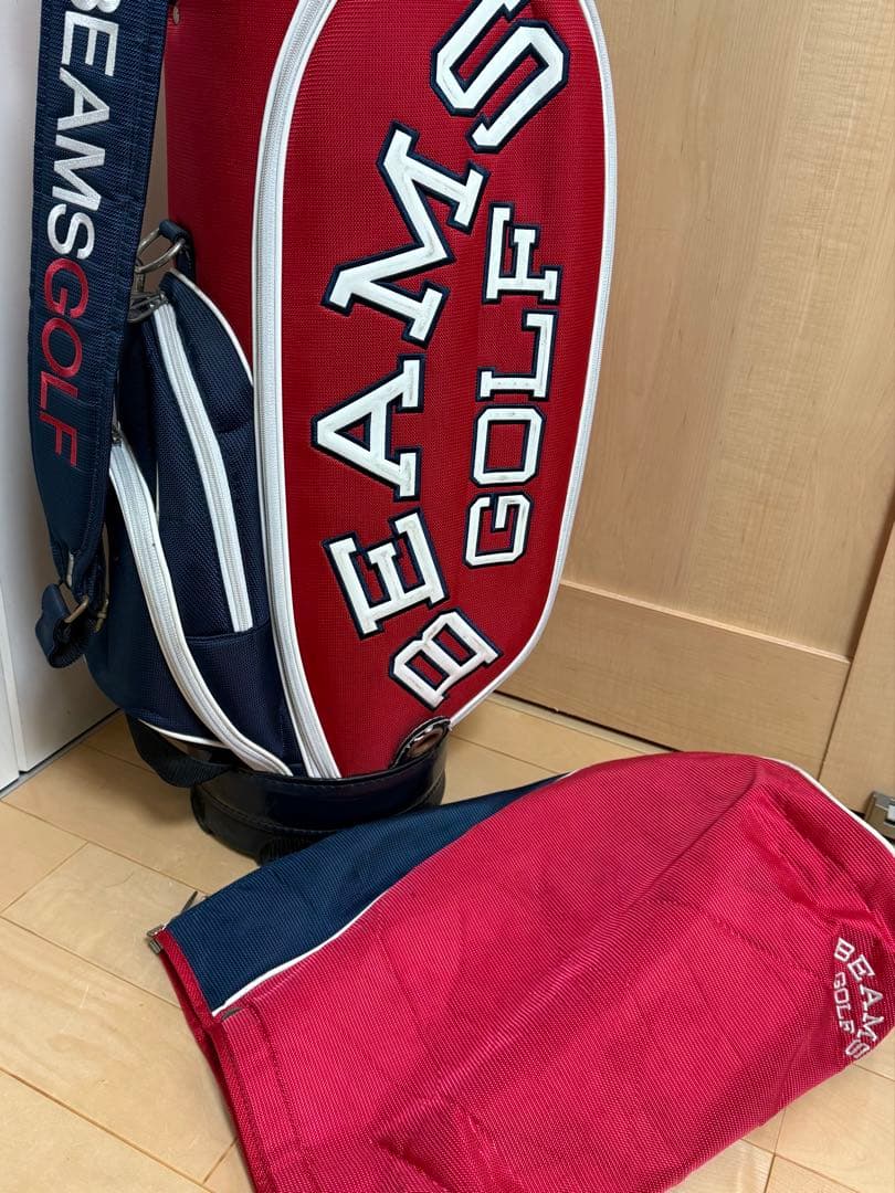 完売★ビームス★キャディバッグ★ゴルフ★BEAMS★ゴルフバッグ★渋野日向子