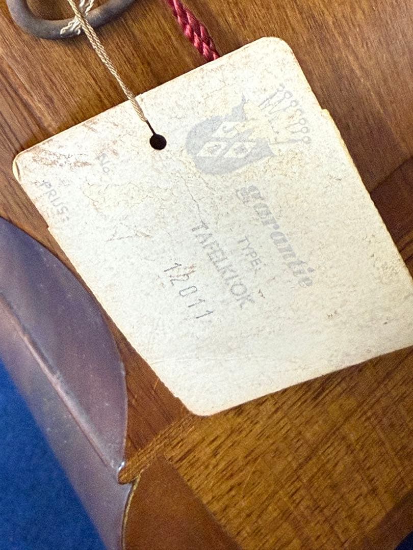 Warmink Wuba ワルミルク 置時計 機械式 ゼンマイ式 稼動品