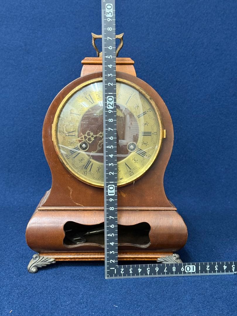 Warmink Wuba ワルミルク 置時計 機械式 ゼンマイ式 稼動品