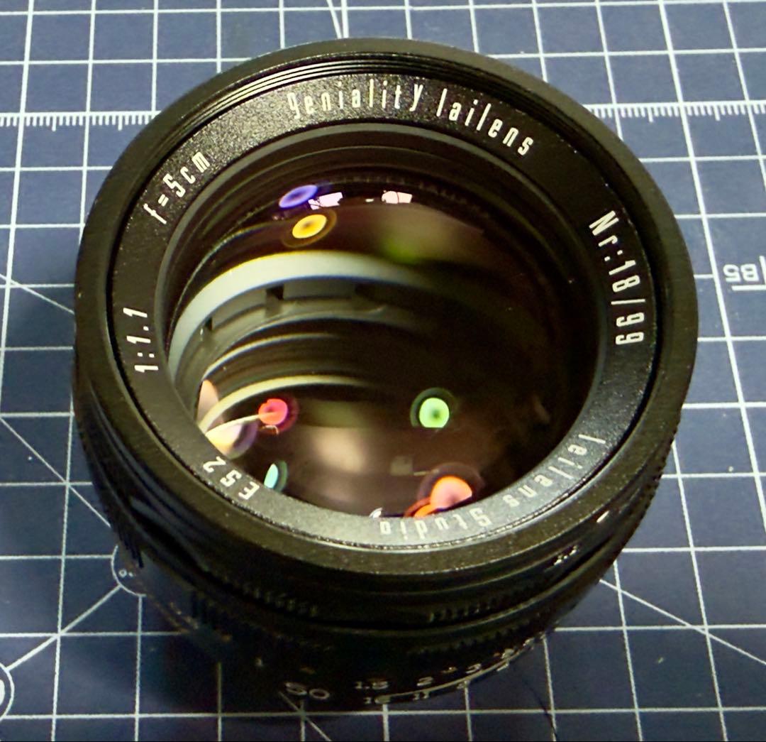 鋳鏡工坊 lailens 50mm F1.1 (Mマウント)