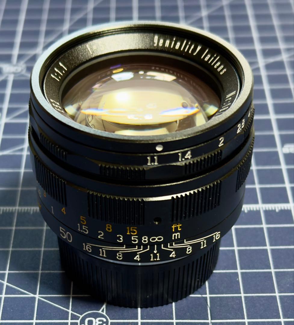 鋳鏡工坊 lailens 50mm F1.1 (Mマウント)