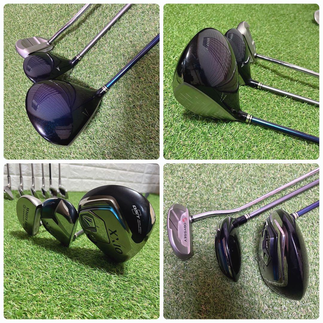 美品 初心者に優しい XXIO ODYSSEY メンズゴルフクラブ11本セット
