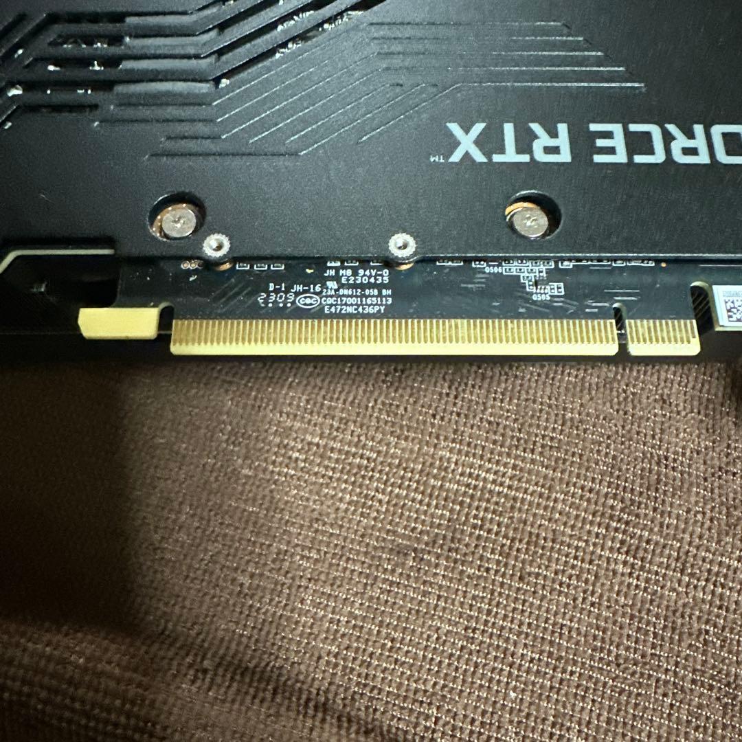 本当の最終値下げZOTAC グラボ　RTX3070tI 3ファン HDMI/DP