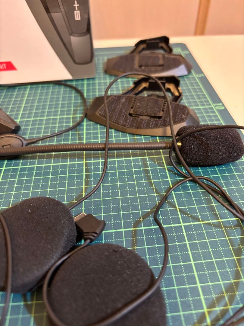 B+COM ONE アームマイク付き、ワイヤレスヘッドセット EX P01付き