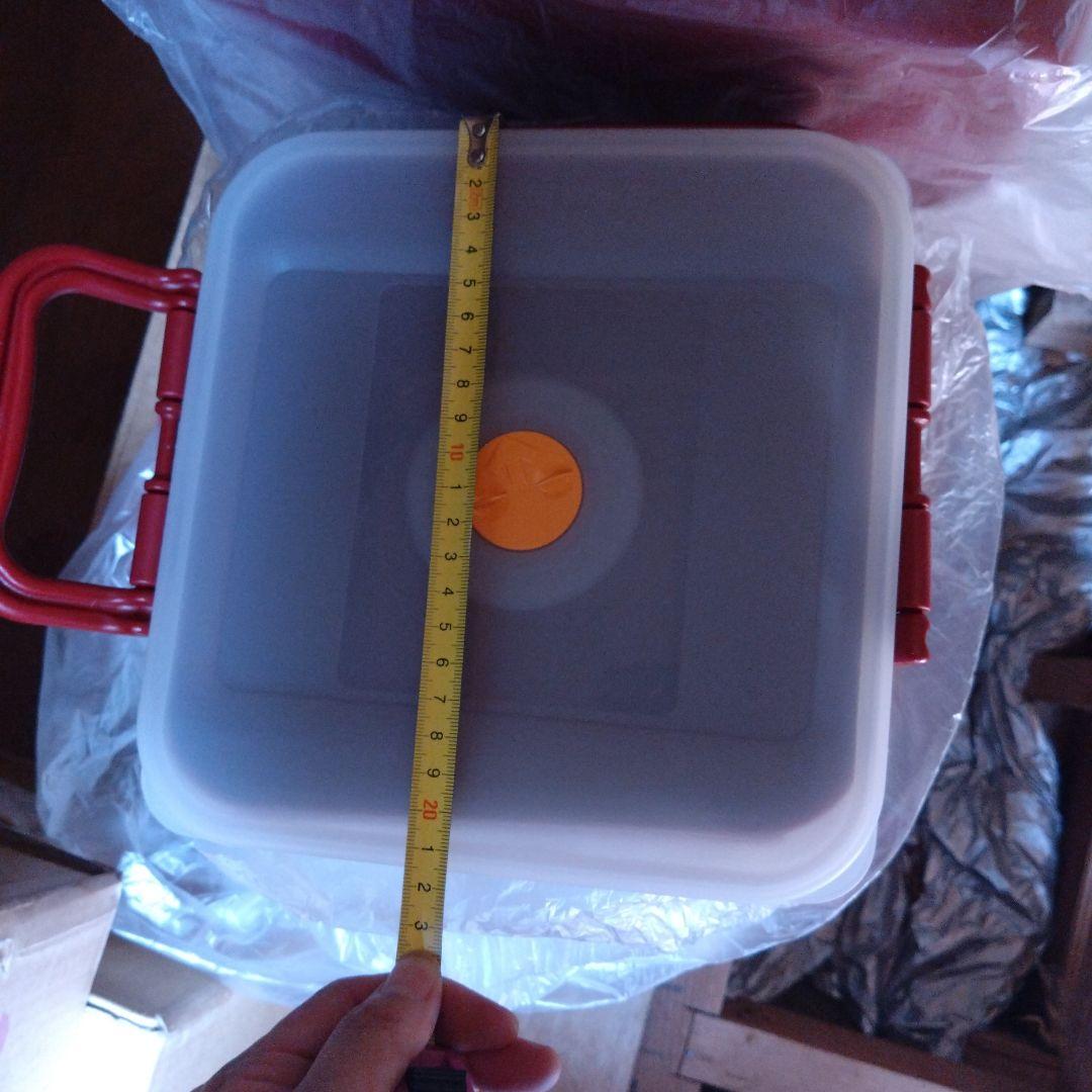 タッパーウェア　mayu　ハンドルコンテナ✕3