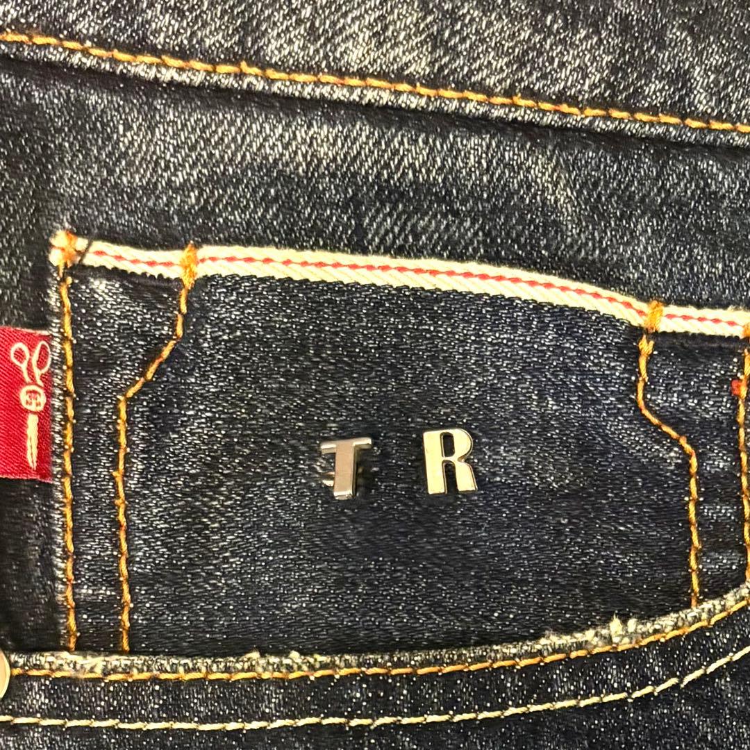 Tramarossa トラマロッサ デニム32濃紺 ボタンフライ イタリア赤ミミ