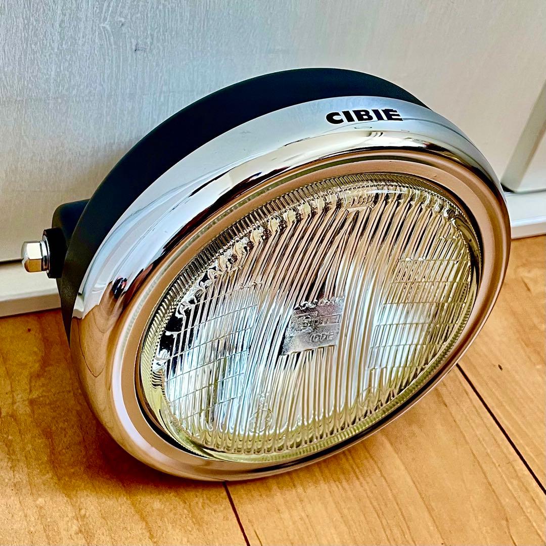 ⚡ゆうちゃん⚡！　当時物 CIBIE シビエ 凹み ヘッドライト