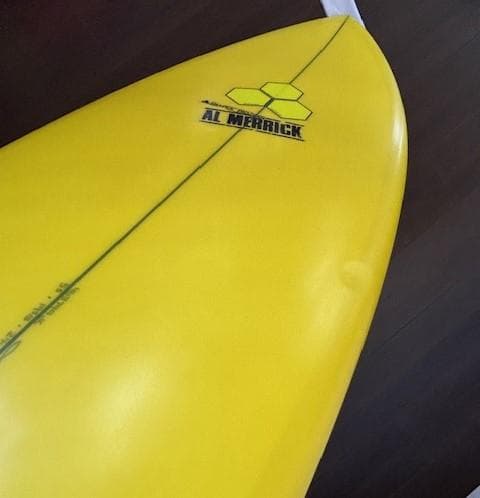 チャンネルアイランド ウルトラジョー 5'5\" ティントイエロー