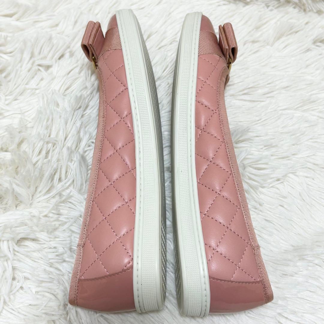 【美品】Salvatore Ferragamo フェラガモ バレリーナパンプス