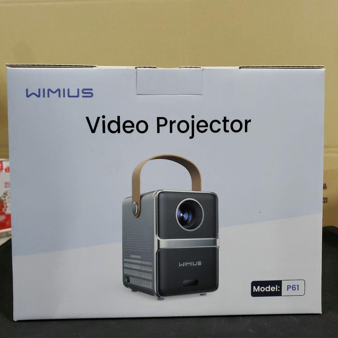 G111　WiMiUS プロジェクター小型 モバイルプロジェクター　P61