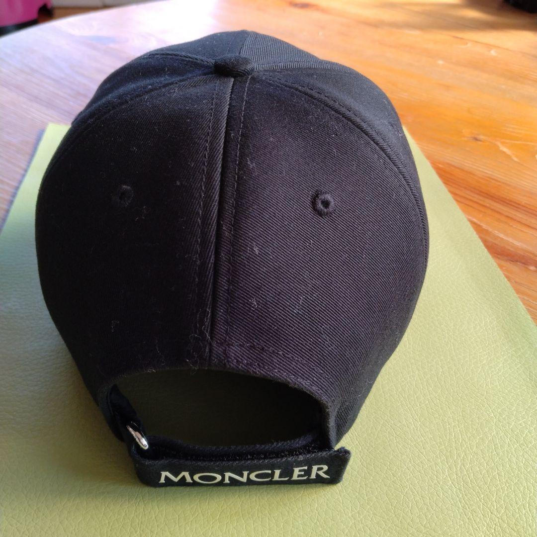 モンクレール　キャップ　ブラック
