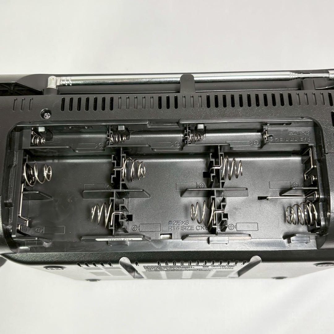 ソニー CDラジオカセットレコーダー CFD-S401 カラオケ機能搭載ブラック