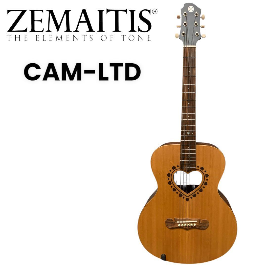 【美品】ZEMAITIS CAM-LTD ミニアコースティックギター