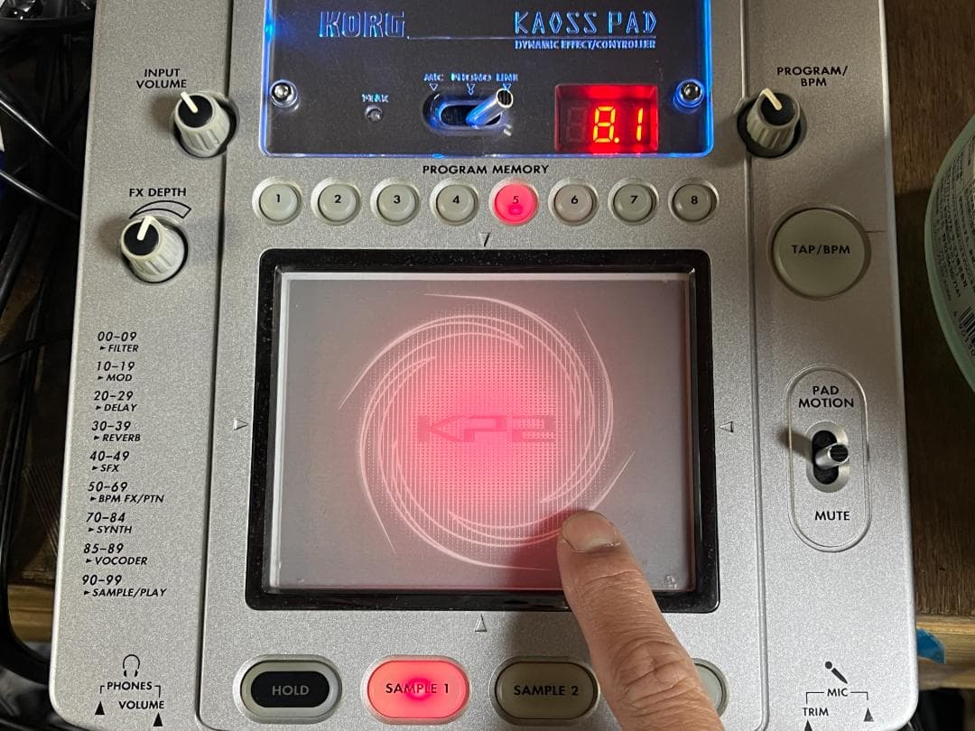 DJ機材 KORG KAOSS PAD KP2