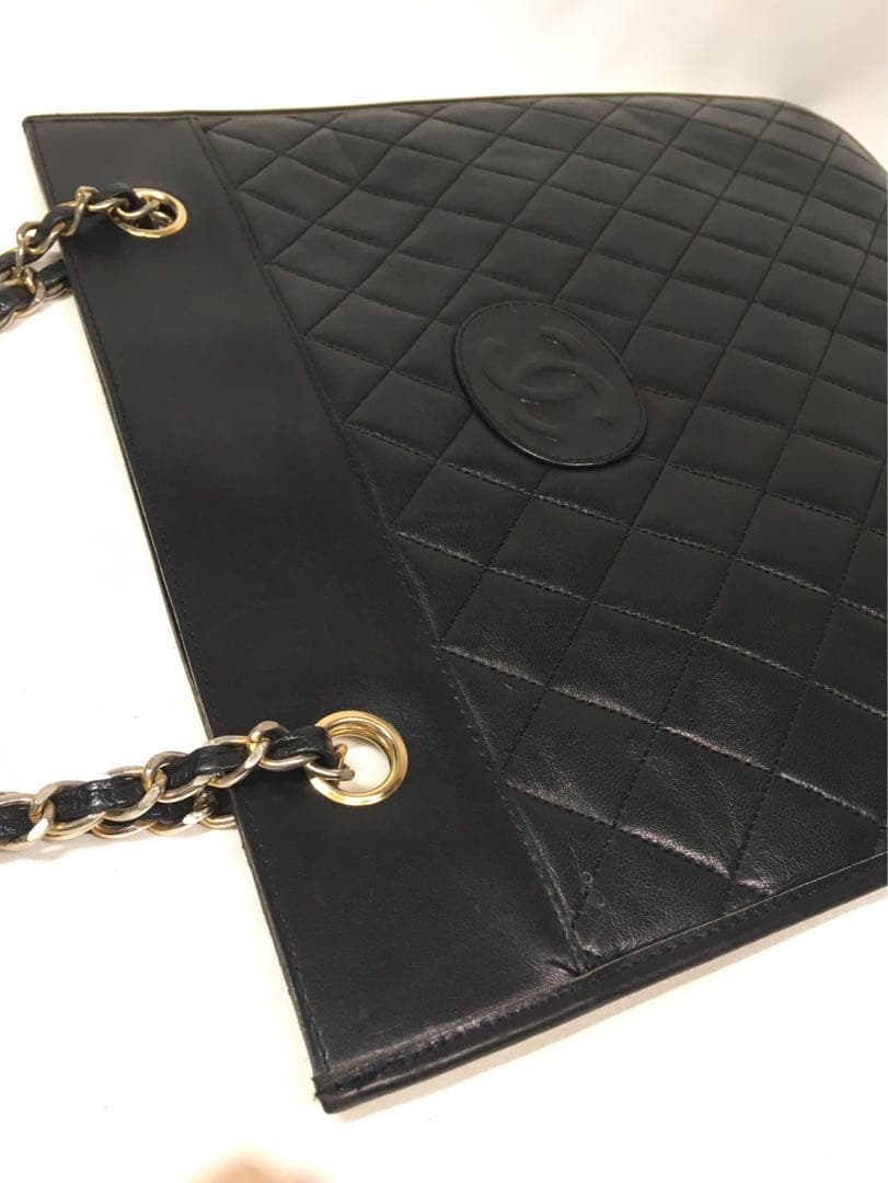 美品　シャネル　マトラッセ　チェーン　バッグ　ブローチ　2点おまとめ