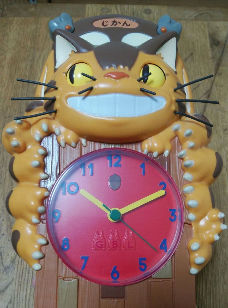 GBL となりのトトロ ネコバス　振り子時計