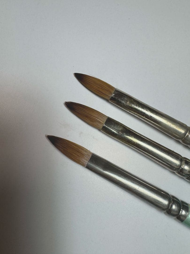 アクリルスカルプチュアブラシ　Impact M-STYLE 3本セット