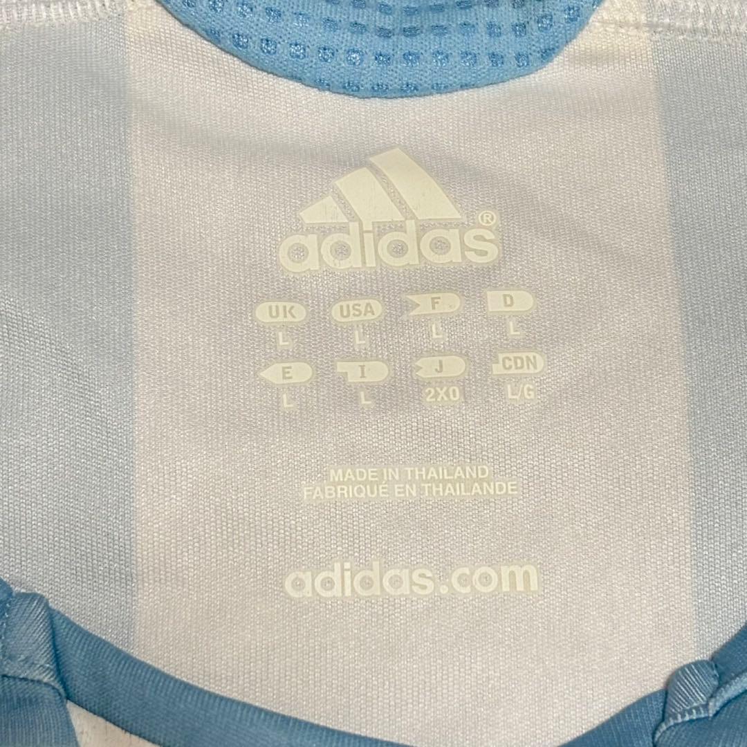 アルゼンチン代表　アディダス ユニフォーム サッカー 刺繍ロゴ