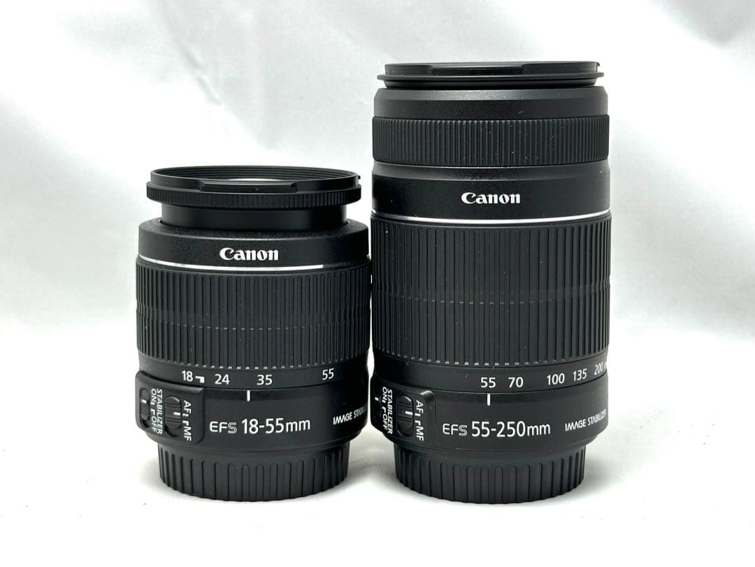 未使用に近い極美品！Canon EOS Kiss X5 ダブルズームレンズキット