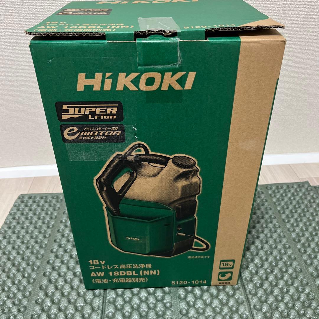 【大掃除シーズン】HiKOKI 高圧洗浄機 AW 18DBL (NN)