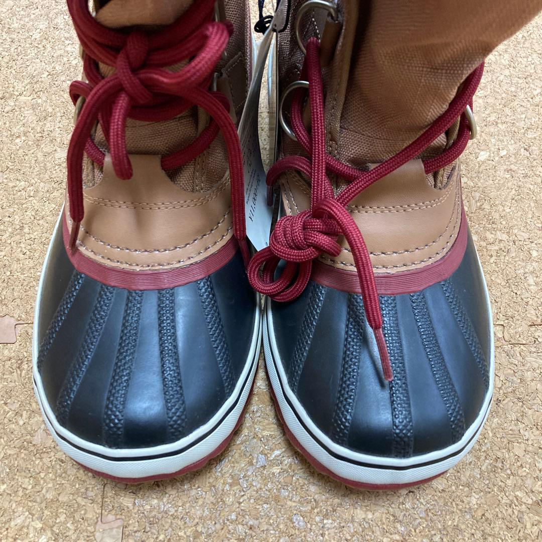 【未使用】ソレルSOREL ウィンターカーニバル ブーツ23.0cmレディース茶