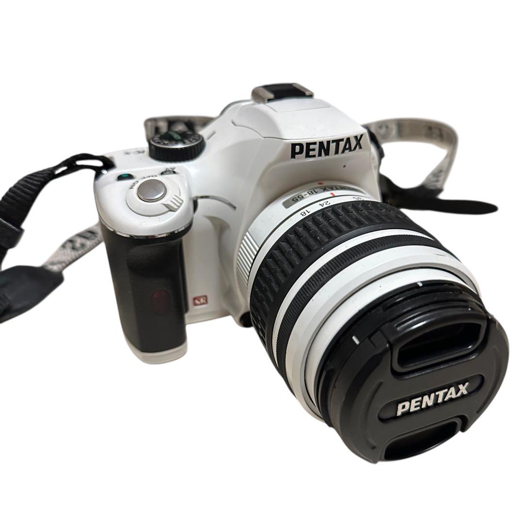 PENTAX K-X 　ホワイト　カメラ