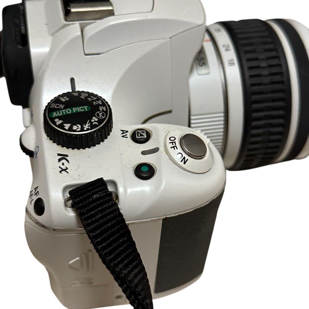 PENTAX K-X 　ホワイト　カメラ