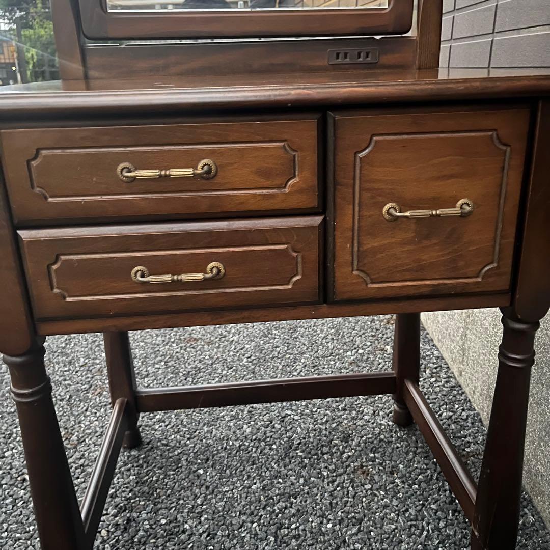 希少　四国工芸　森のサーカス　ドレッサー　鏡台　送料込