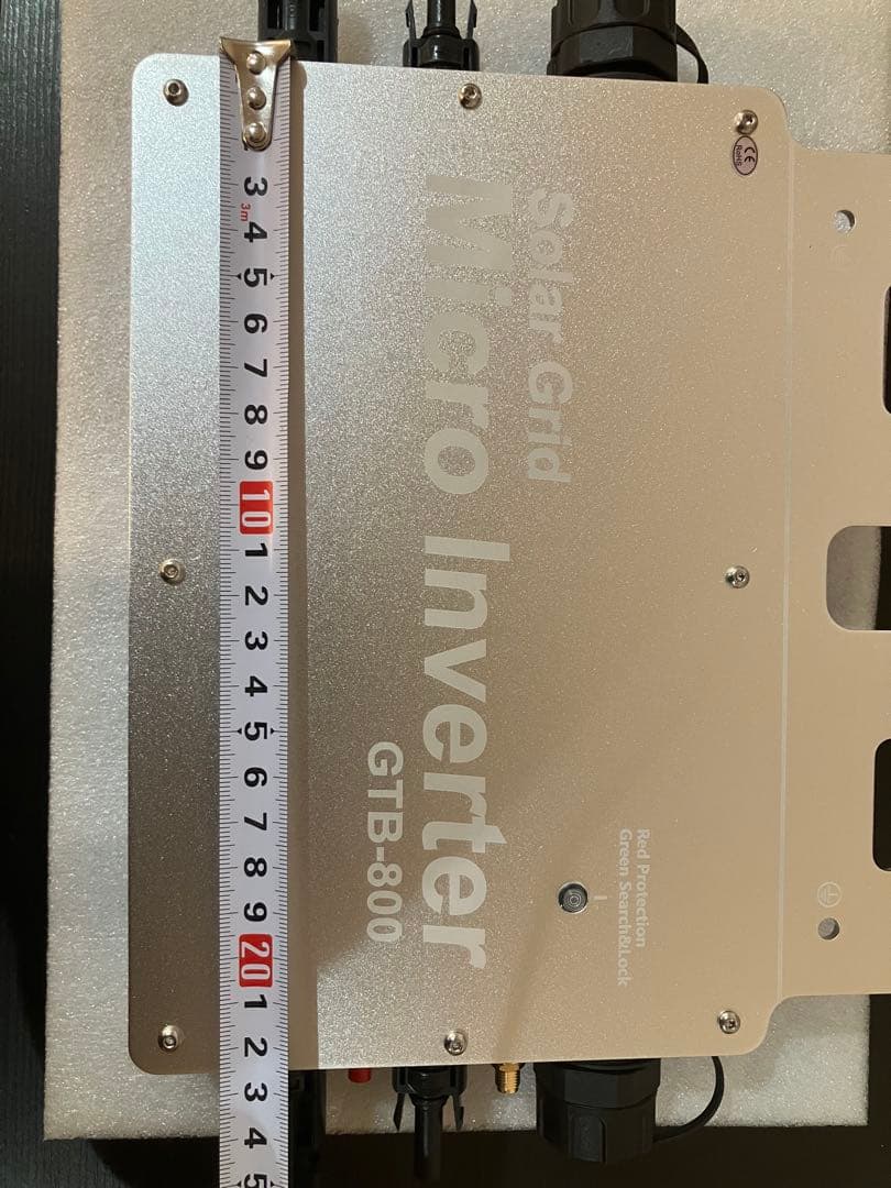 チ*ん様 GTB-800ソーラーグリッドタイマイクロインバーター　シルバー