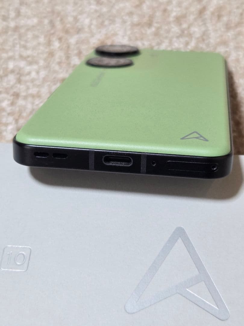 【値下げ中】ASUS Zenfone10 256GBオーロラグリーンSIMフリー