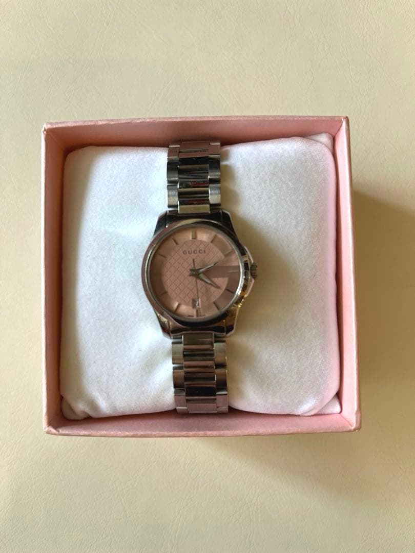 【美品】GUCCI 腕時計 Gタイムレス