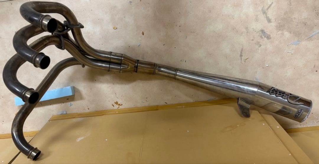 ヨシムラ Dracyサイクロン集合管 XJR400 /4HM 値下げ本日21時終