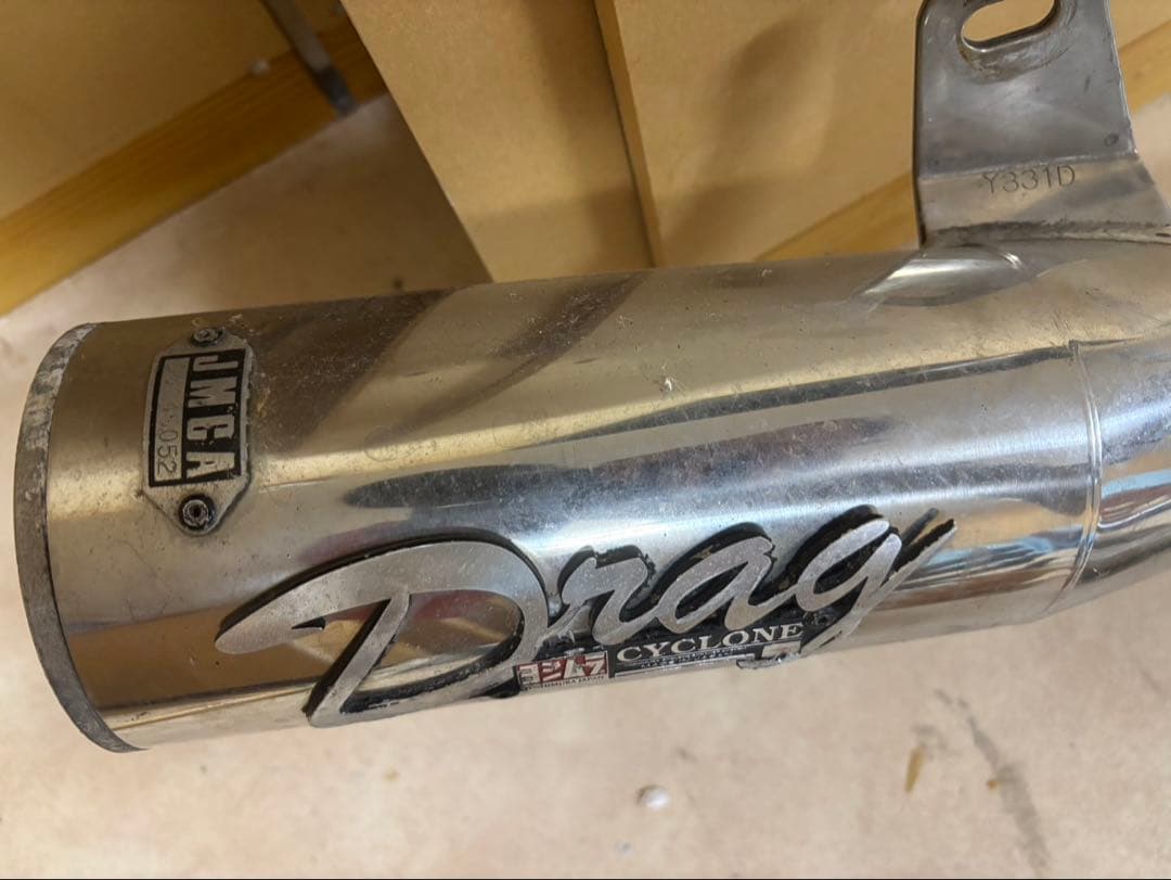 ヨシムラ Dracyサイクロン集合管 XJR400 /4HM 値下げ本日21時終