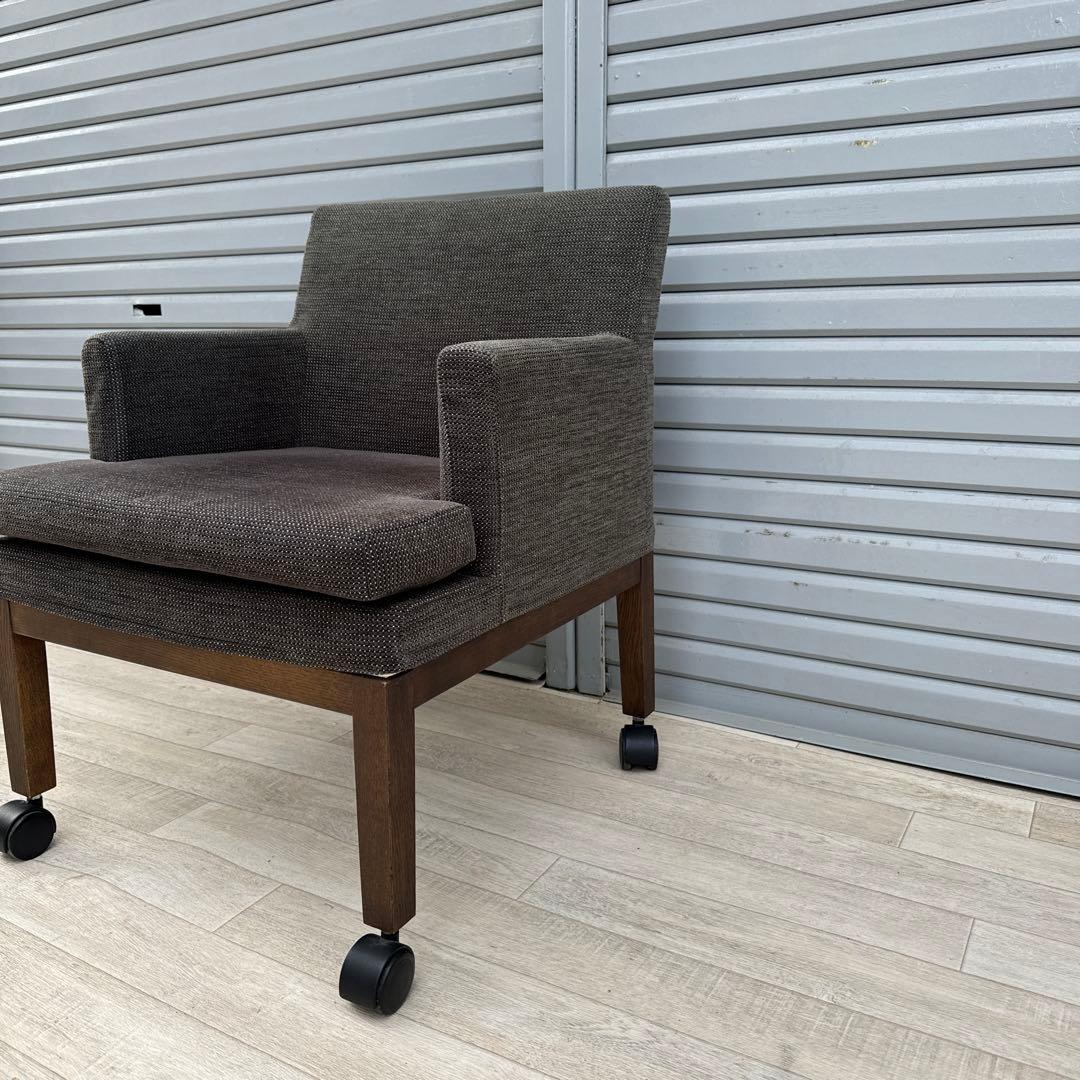 karimoku ダイニングチェアー　CU5100 キャスター付き　③