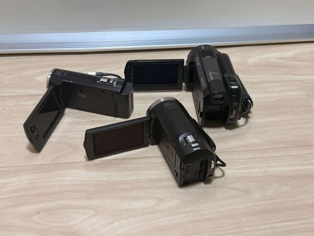 SONY ビデオカメラ 本体 HDR-CX675、HDR-XR500 ジャンク