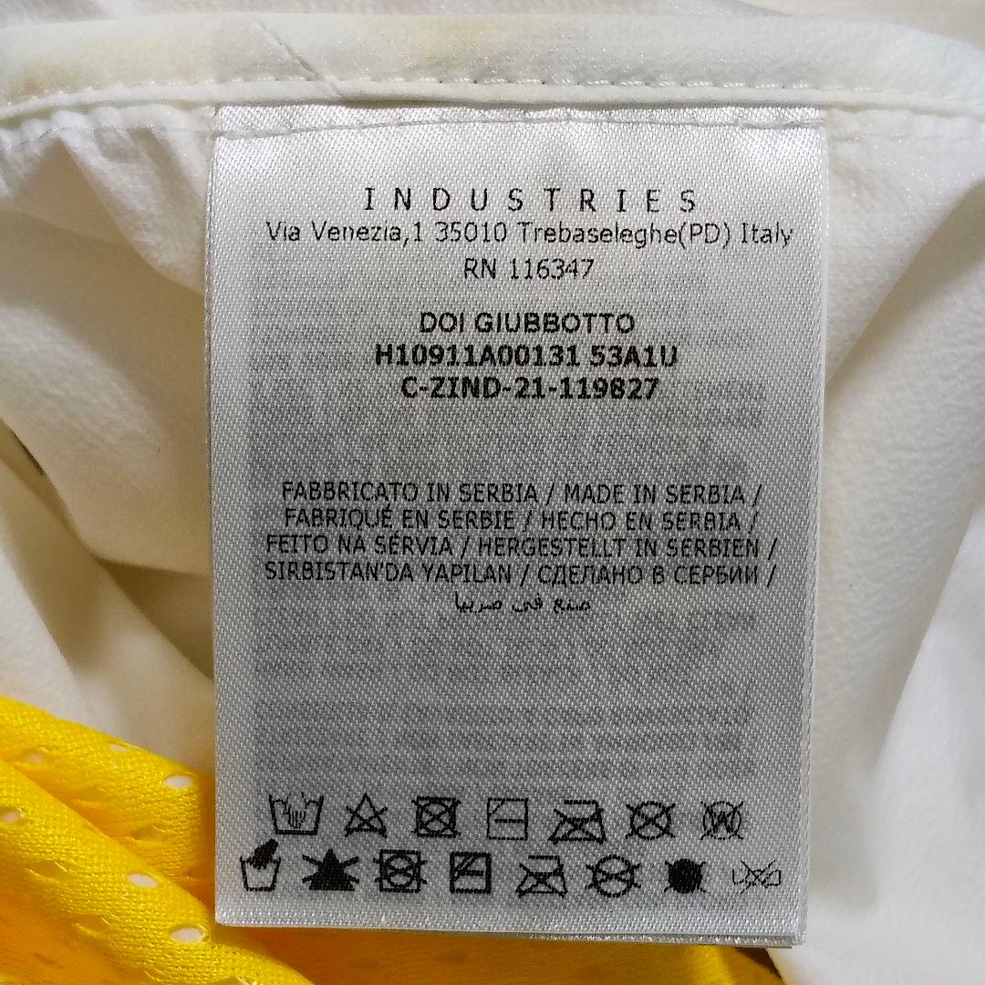 MONCLER　DOI　ナイロンジャケット　ホワイト　イエロー　Ｌ