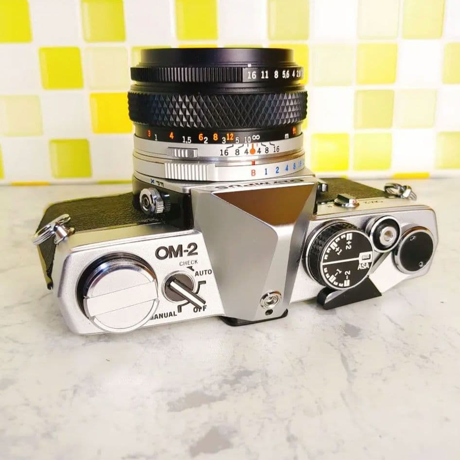 美品★ OLYMPUS OM-2n 一眼レフ フィルムカメラ レンズセット