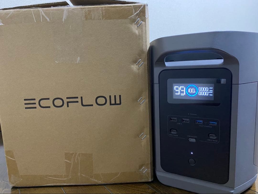 ECOFLOW デルタ2 max S ポータブル電源