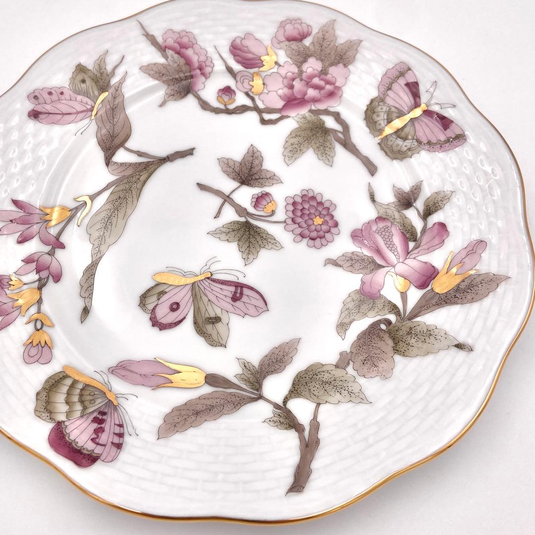 Herend ヘレンド パステルビクトリア 19cmプレート定価55,000円②