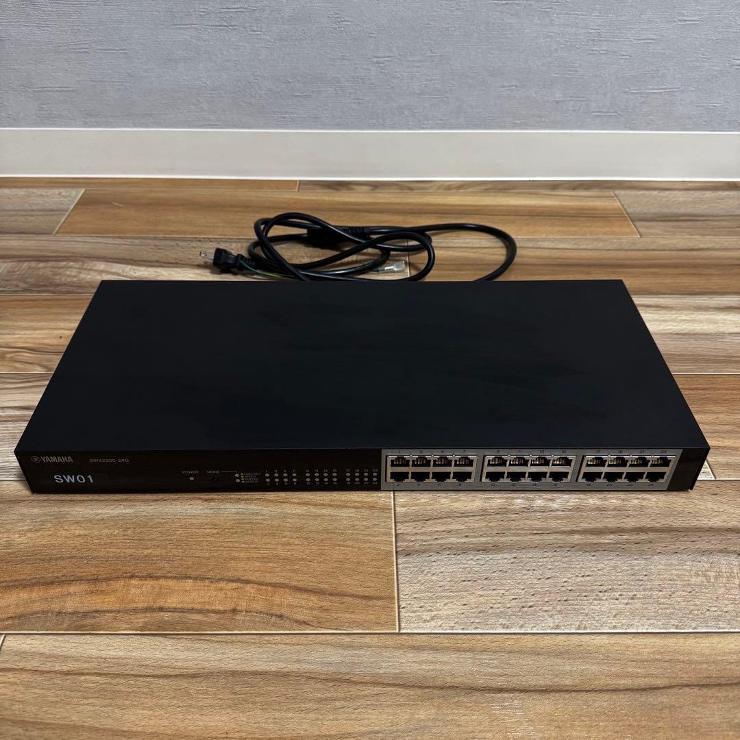 ヤマハ スマートL2スイッチ SWX2200-24G