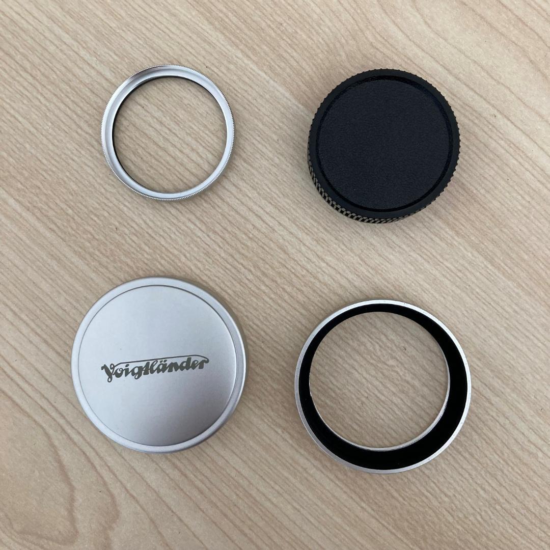 フォクトレンダーULTRON 35mm f1.7 ASOHERICAL シルバー