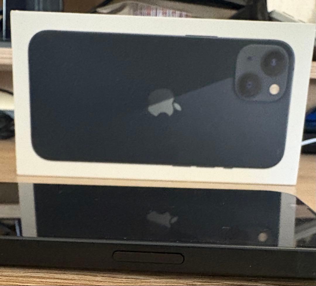 Apple iPhone 13 ミッドナイト 本体 充電ケーブル付き　128GB