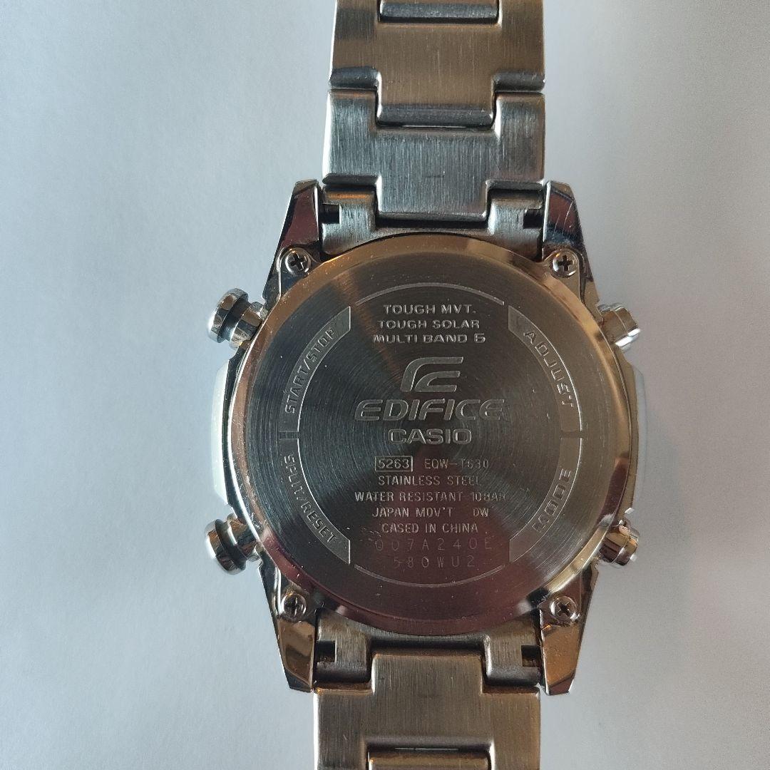 S*亀様 CASIO腕時計 EDIFICE EQW-T630　電波ソーラー