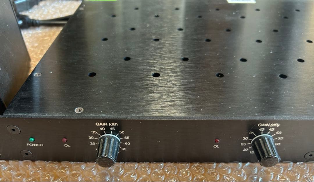 【レア】GML OUTBOARD SUPPLY±28 VOLTS4chプリアンプ