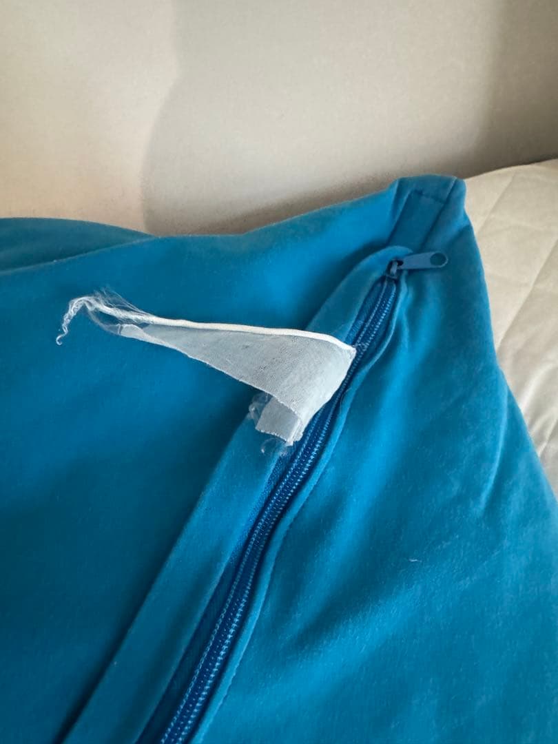 yogibo ミニ　ブルー