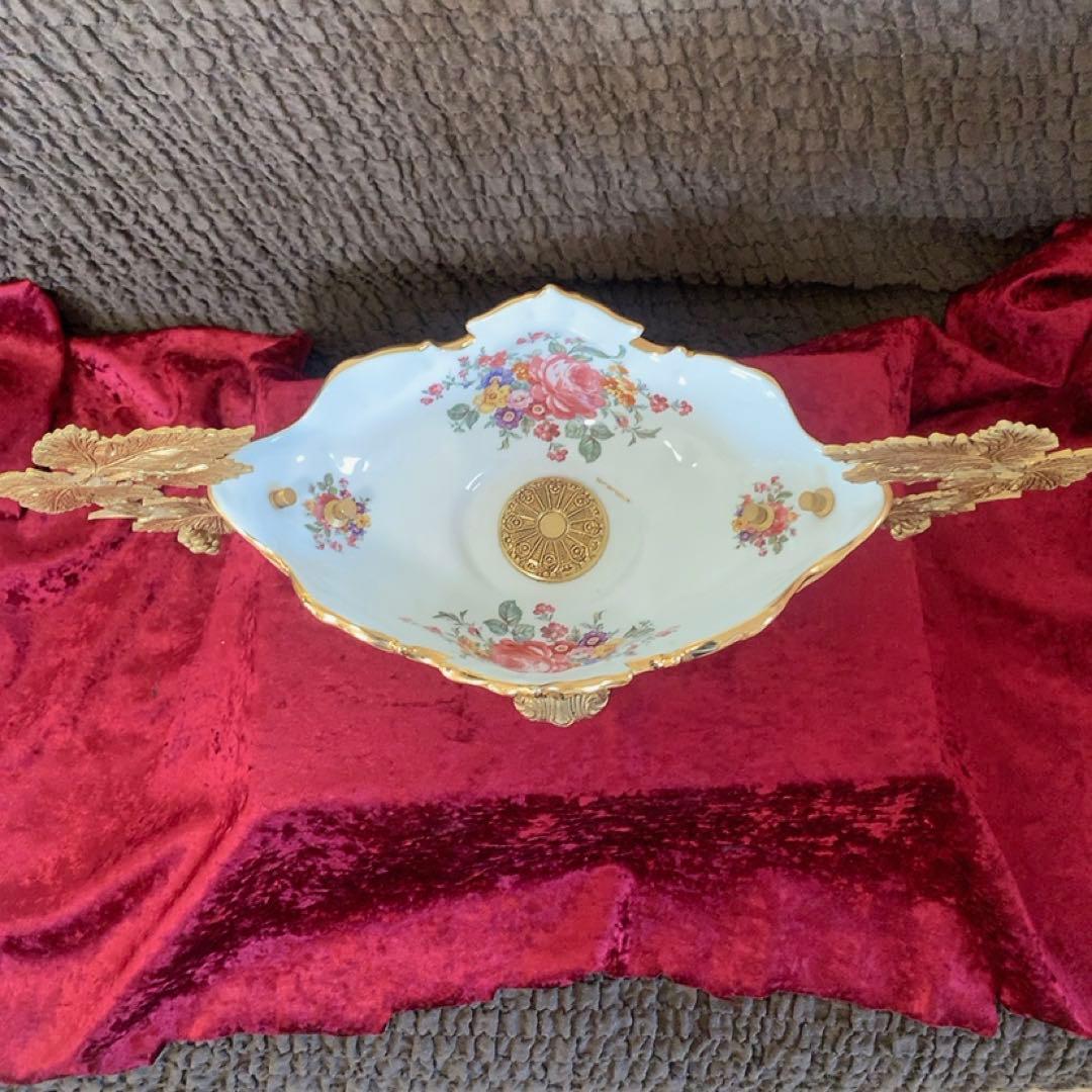 イタリア製　陶器　置物